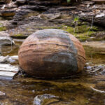 Concretion in creek