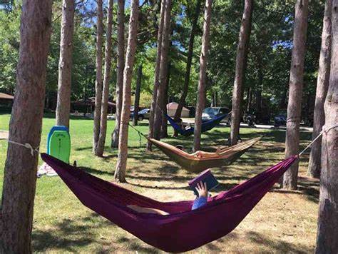 Hammocking area