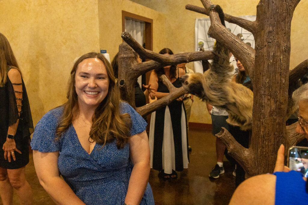 guest with sloth