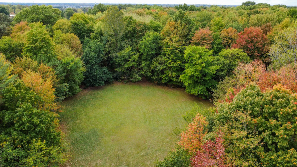 former picnic area at Camp Lazarus